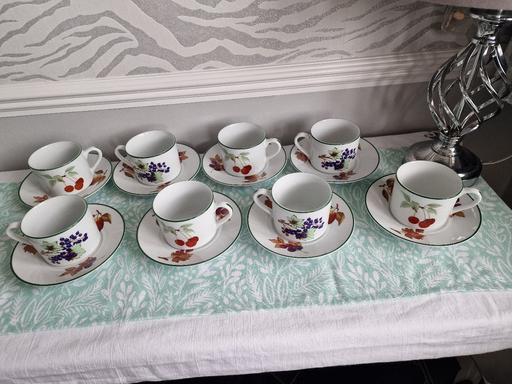 Buy & Sell West Midlands Sandwell - Photos for New set of 8 Royal Worcester cups and saucers