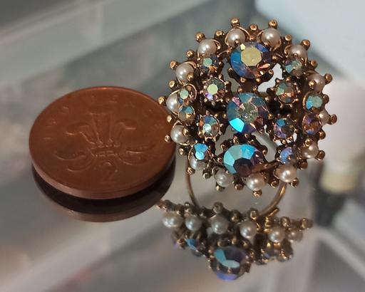 Buy & Sell Merseyside Saint Helens - Photos for Vintage 1940's-50's Rhinestone statement ring