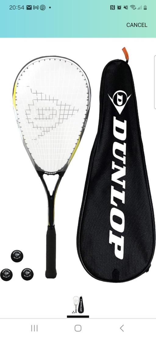 Buy & Sell Shropshire Telford and Wrekin - Photos for New Dunlop X-Lite Sniper Ti Squash Racket 