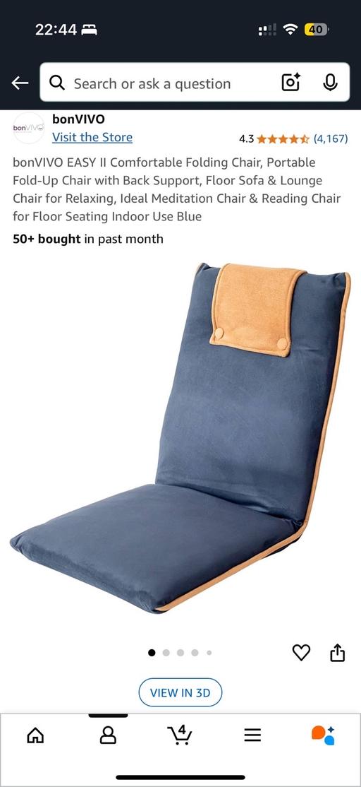 Buy & Sell North West London Wembley Park - North West London - Photos for Floor foldable chair