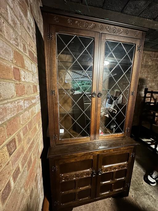 Buy & Sell Bexley Sidcup - Bexley - Photos for Vintage Glass Cabinet