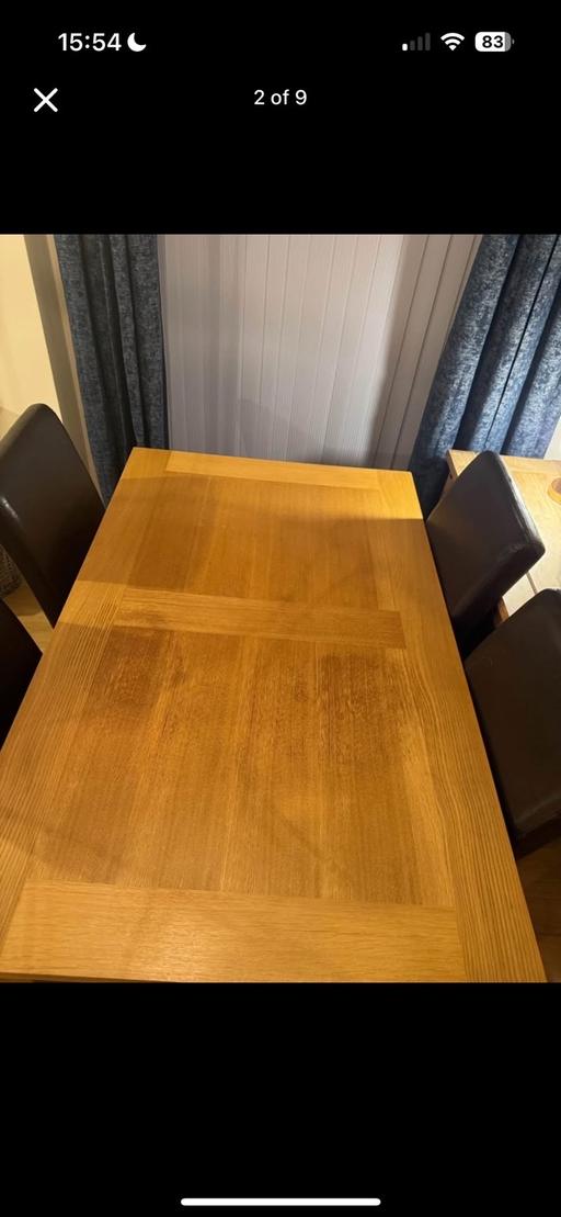 Buy & Sell West Midlands Birmingham - Photos for Oak table & x4 chairs NEED GONE ASAP!!!!!