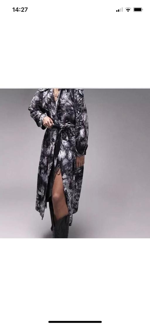 Buy & Sell South East London Grove Park - South East London - Photos for Topshop tiedye trench coat