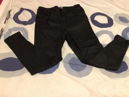 Buy & Sell West Midlands Sandwell - Photos for New Look Lift&Shape leather trousers size 14