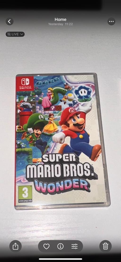 Buy & Sell Merseyside Knowsley - Photos for Super Mario bros wonder