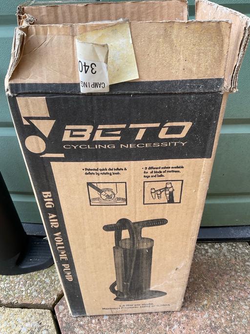 Buy & Sell Cheshire East Shavington - Cheshire East - Photos for Beto air pump