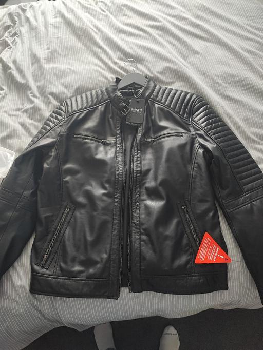 Buy & Sell North West London Frognal - North West London - Photos for BRAND NEW BARNEYS LEATHER JACKET