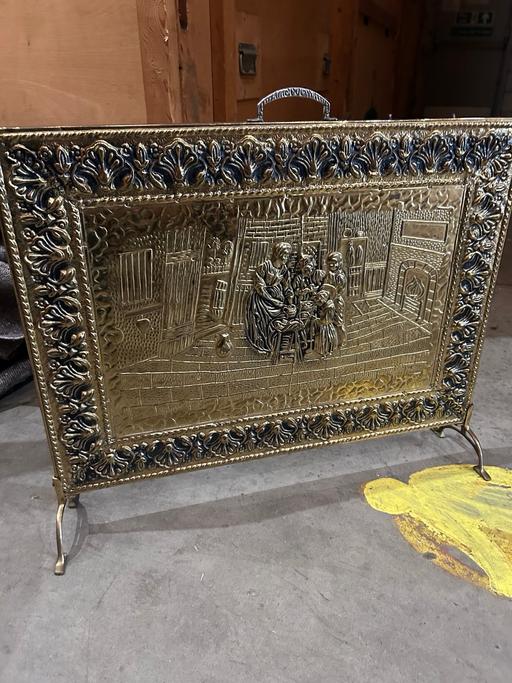 Buy & Sell Warwickshire Stratford-on-Avon - Photos for Brass fire guard
