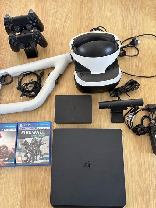 Buy & Sell Lancashire West Lancashire - Photos for PlayStation 4 slimline plus VR.