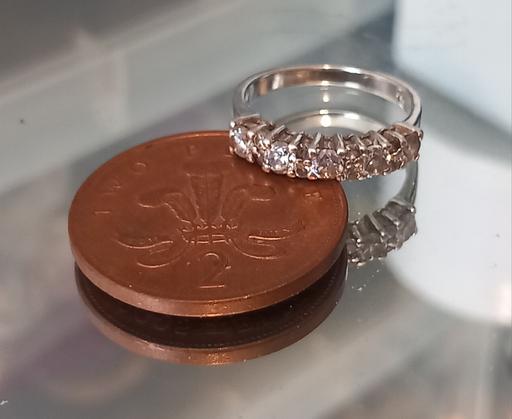 Buy & Sell Merseyside Saint Helens - Photos for cubic zirconia half eternity gemstone ring