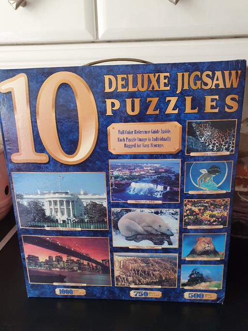Buy & Sell Upper Gornal Dudley - Photos for boxset 10 deluxe jigsaw puzzles