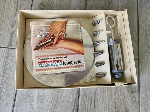 Buy & Sell West Midlands Birmingham - Photos for Nutbrown 1950s Cake Icing Set