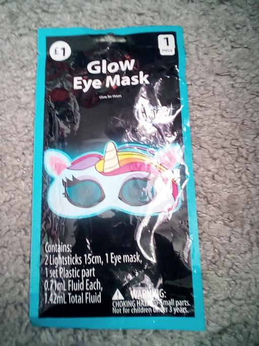training Lincolnshire East Lindsey - Photos for brand new unicorn glow eye mask set