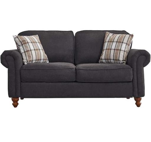 Buy & Sell West Midlands Birmingham - Photos for 2 Seat Sofa Lounger Couch w/Wood Legs Vintage