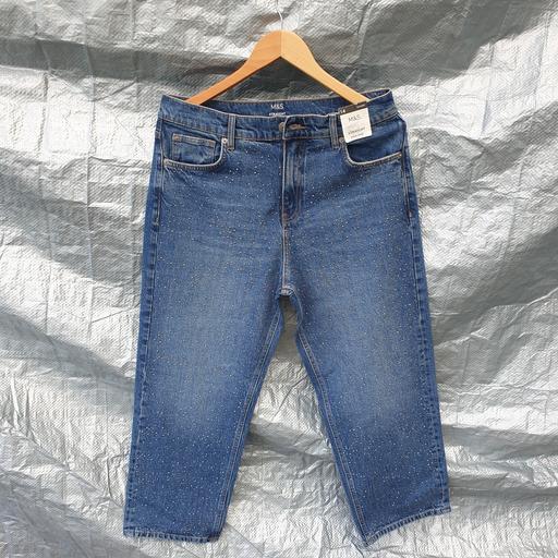 Buy & Sell West Midlands Dudley - Photos for M&S High Rise Straight Short Length Jeans 14