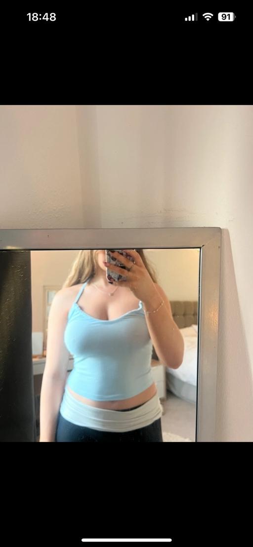 Buy & Sell Hampshire New Forest - Photos for Baby blue halter neck top