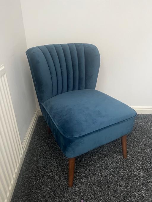Buy & Sell West Midlands Birmingham - Photos for Wing chair velvet