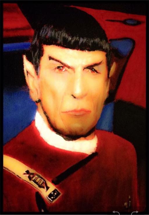 training Lancashire South Ribble - Photos for Original Spock Painting