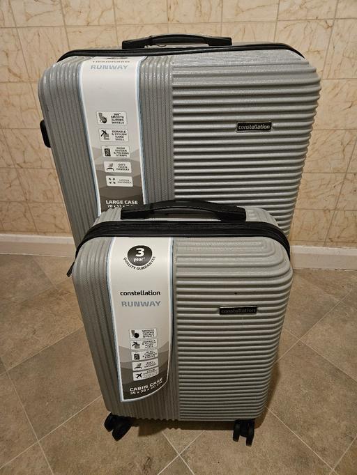 Buy & Sell West Midlands Wolverhampton - Photos for Constellation runway silver large/cabin case