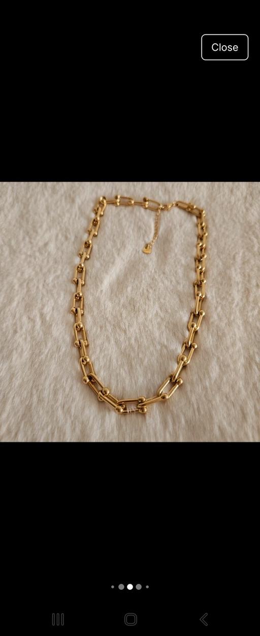Buy & Sell North London Brunswick Park - North London - Photos for 18k plated Tiff & co style link chain