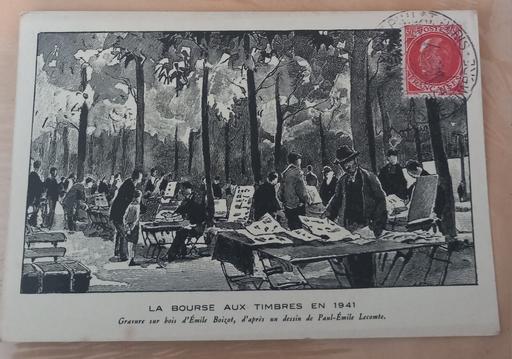 Buy & Sell Merseyside Saint Helens - Photos for vintage 1941 french postcard