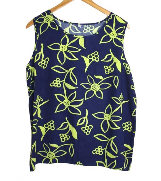 Buy & Sell North West London Gospel Oak - North West London - Photos for Navy and yellow floral blouse size 18