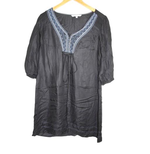 Buy & Sell North West London Chalk Farm - North West London - Photos for FatFace black summer relaxedfit Dress size 12