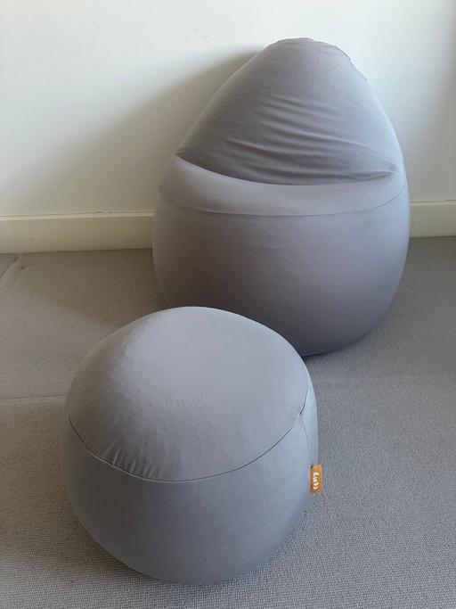 Buy & Sell North Yorkshire Hornbeam Park - North Yorkshire - Photos for Remy ‘The Pod’ bean bag and foot support