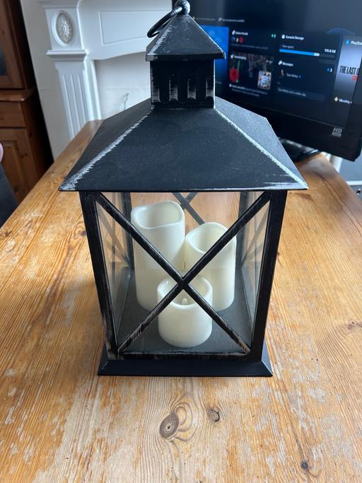Buy & Sell North Northamptonshire Kettering - NN16 - Photos for Large lantern with battery candles