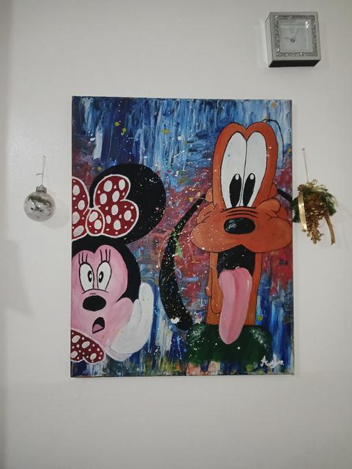 Buy & Sell Staffordshire Stoke-on-Trent - Photos for Big hand made paint acrylic