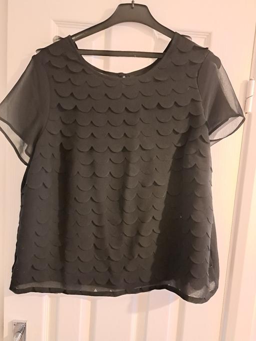 Buy & Sell West Midlands Dudley - Photos for black blouse size 16