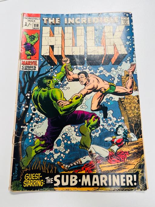 Buy & Sell South West London Woodlands - South West London - Photos for Marvel - The Incredible Hulk #118 (1969)