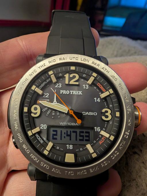 Buy & Sell West Midlands Coventry - Photos for CASIO PROTREK WATCH VGC