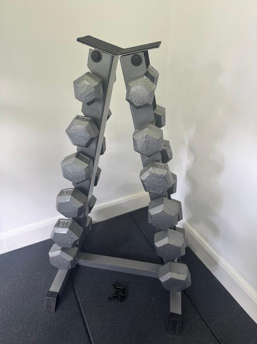 Buy & Sell South East London Greenwich - Photos for Weights/Dumbbells and rack