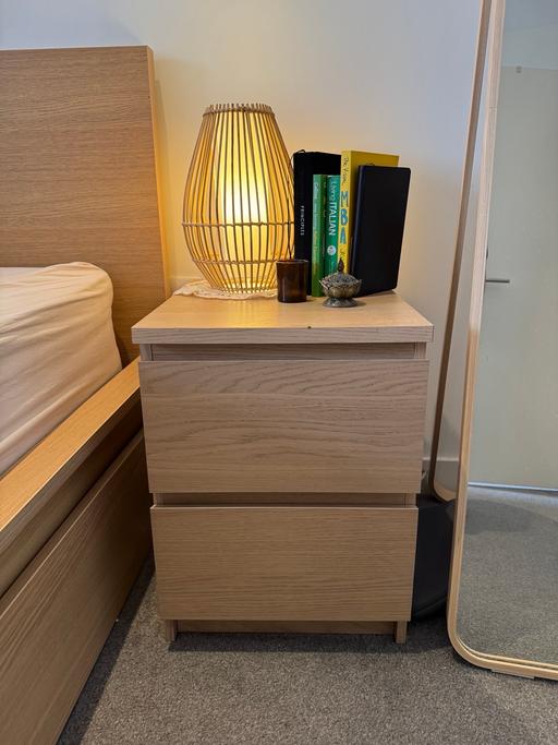 Buy & Sell South West London Kensington - South West London - Photos for Ikea Bed standard King plus chest of drawers
