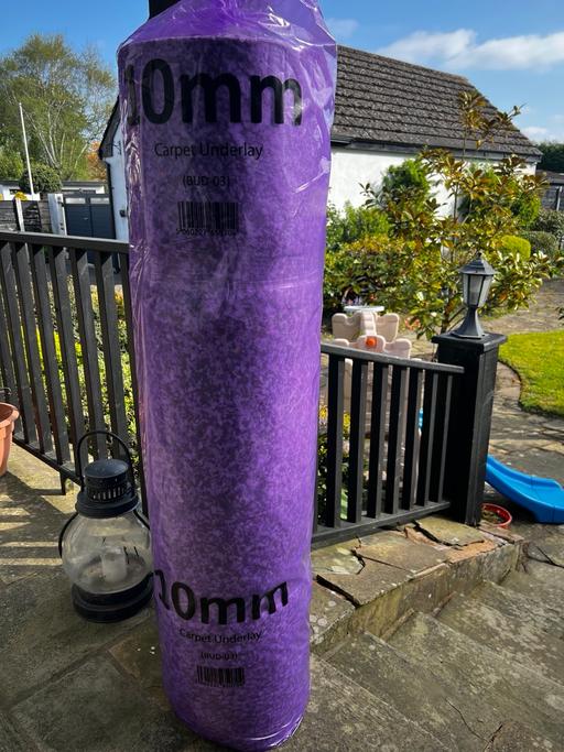 Buy & Sell Greater Manchester Stockport - Photos for high quality 10mm carpet underlay 15m2