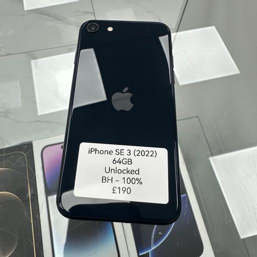 Buy & Sell West Midlands Birmingham - Photos for iPhone SE 3 (2022) 100% 🔋 Unlocked