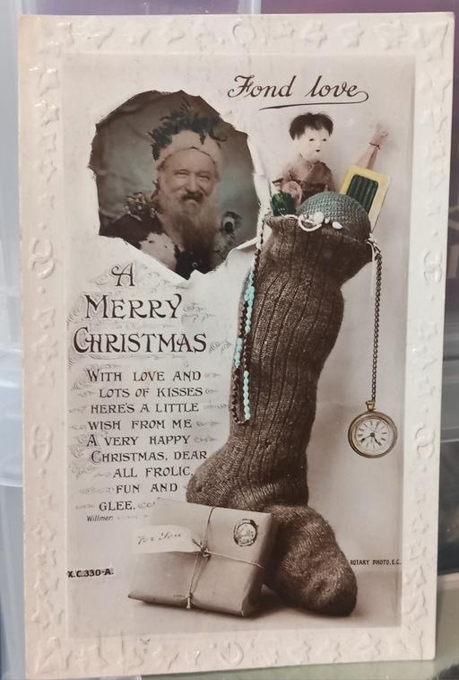 Buy & Sell Merseyside Saint Helens - Photos for antique Rotary Photo Company Xmas Postcard