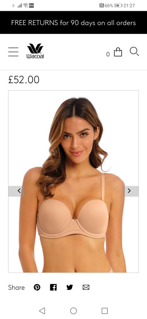 Buy & Sell West Midlands Wolverhampton - Photos for New Wacoal strapless bra 38E RRP £52