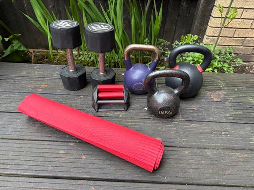 Buy & Sell South West London Battersea - South West London - Photos for Home gym free weights set - can deliver