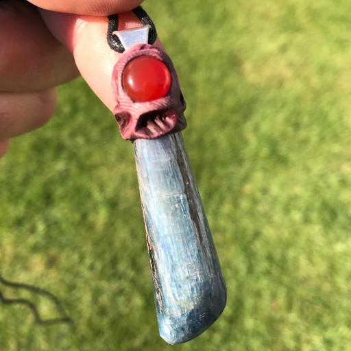 Buy & Sell Staffordshire South Staffordshire - Photos for Kyanite and Carnelian Pendant