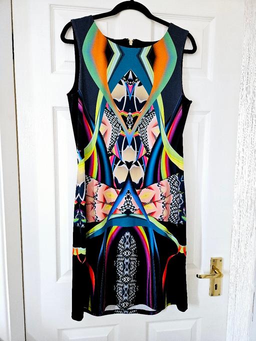 Buy & Sell South Yorkshire Doncaster - Photos for unusual patterned dress, size 16.