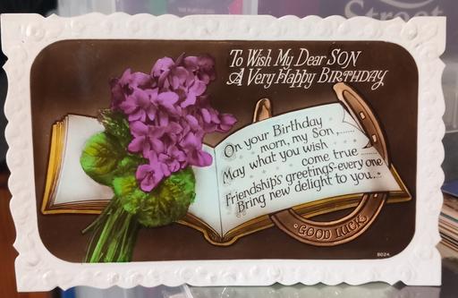 Buy & Sell Merseyside Saint Helens - Photos for antique hand colored boy birthday card