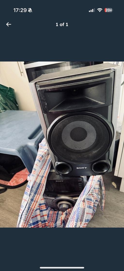 Buy & Sell South West London Merton - Photos for Sony hifi set of 4 speakers with base