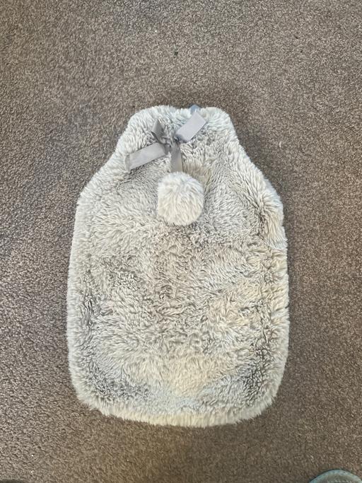 Buy & Sell South Yorkshire Doncaster - Photos for Fluffy grey hot water bottle and cover