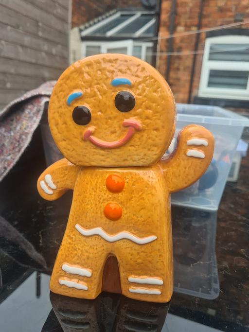 Buy & Sell Greater Manchester Wigan - Photos for Ceramic Gingerbread Man Cookie Jar 10