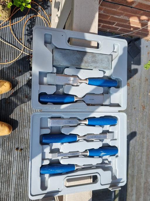 Buy & Sell West Midlands Sandwell - Photos for set of six wood chisels and sharpening stone