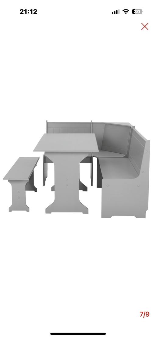 Buy & Sell West Midlands Sandwell - Photos for Corner seating with table and bench