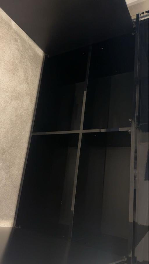 Buy & Sell West Midlands Sandwell - Photos for Used Black Glass Sideboard Good Condition