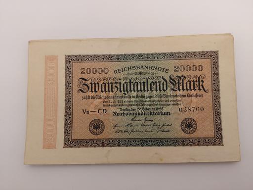 Buy & Sell South East London Shirley - South East London - Photos for GERMAN BANK NOTES 1923 x 20 Notes.